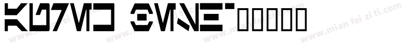 aurek besh字体转换